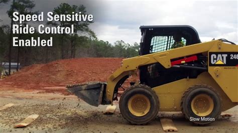 what is ride control on a skid steer|Speed Sensitive Ride Control for Cat® D3 Series Skid Steer.